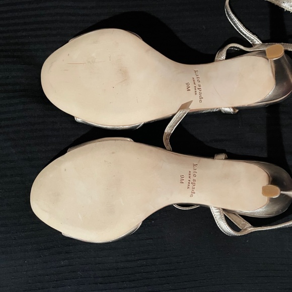 kate spade new york Women's Giulia Heeled Sandal, rose gold, 9 M US - Picture 3 of 4